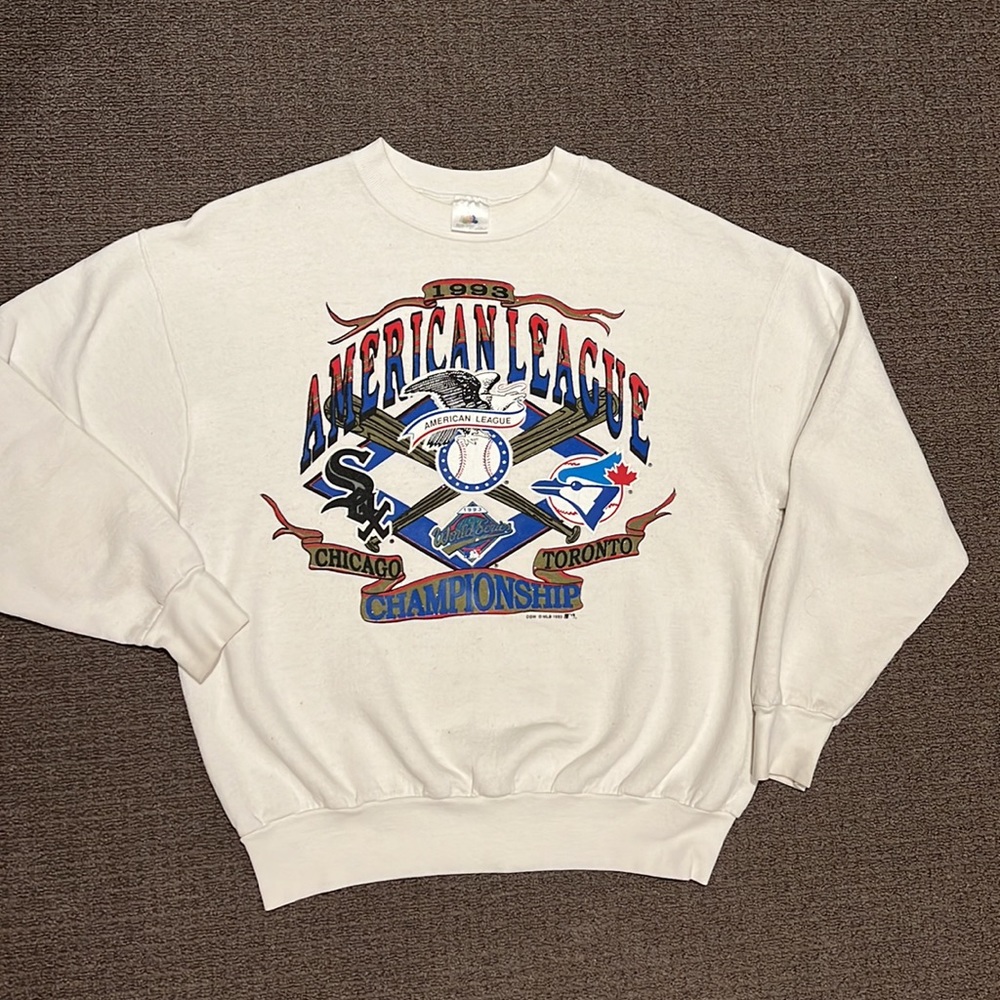 1993 VINTAGE WORLD SERIES CHAMPIONSHIPS Crewneck